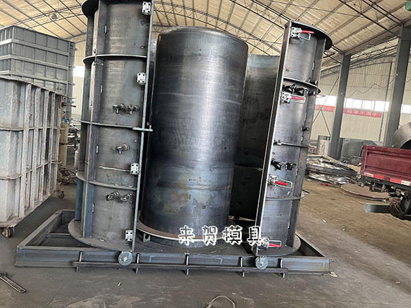 1800mm污水檢查井模具施工成功，超級牛逼技術全程記錄！